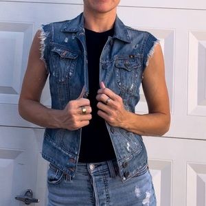Lucky Brand denim vest